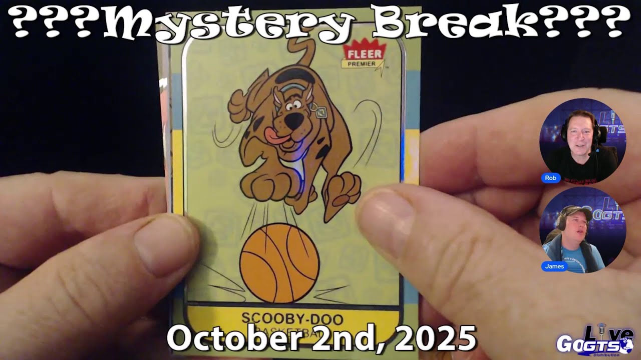 Box Break | Коллекционные карточки Upper Deck Scooby Doo 2025 года