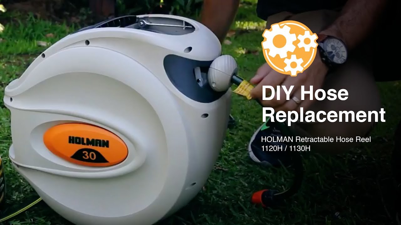 How to Replace the Hose in a Holman Retractable Hose Reel