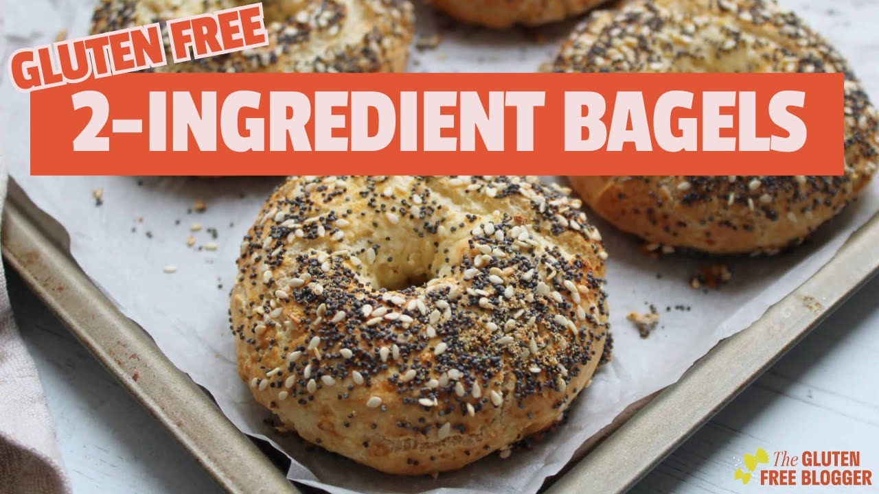 2 Ingredient Bagels Recipe {Gluten Free Protein Bagels}
