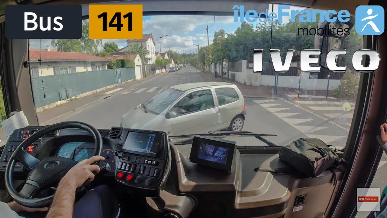 [POV Conducteur] Bus 141 RATP – De La Défense à Rueil : l’autoroute du bouchon 🚦
