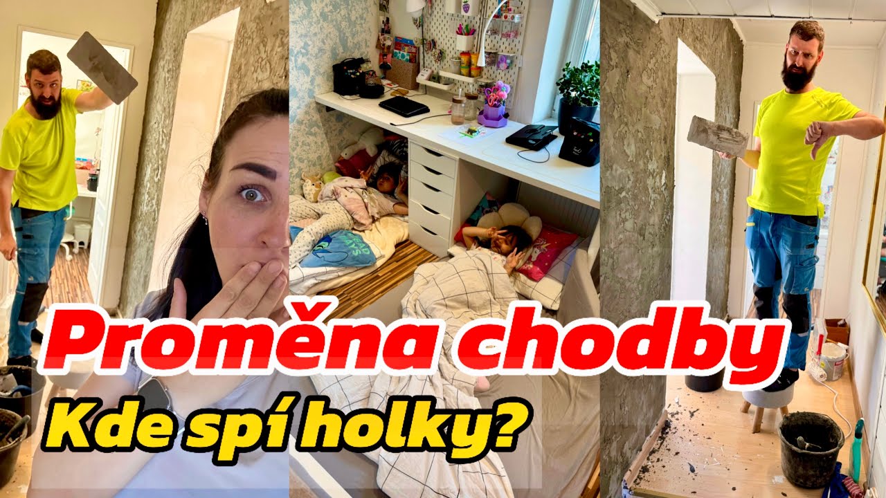 PŘESTAVBA CHODBY - jak toto dopadne? 🤷🏻‍♀️😳 Úklid, malování, sázení, Hornbach - víkend doma 🌸