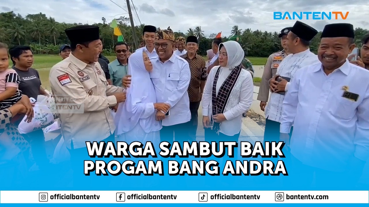 WARGA SAMBUT BAIK PROGAM BANG ANDRA