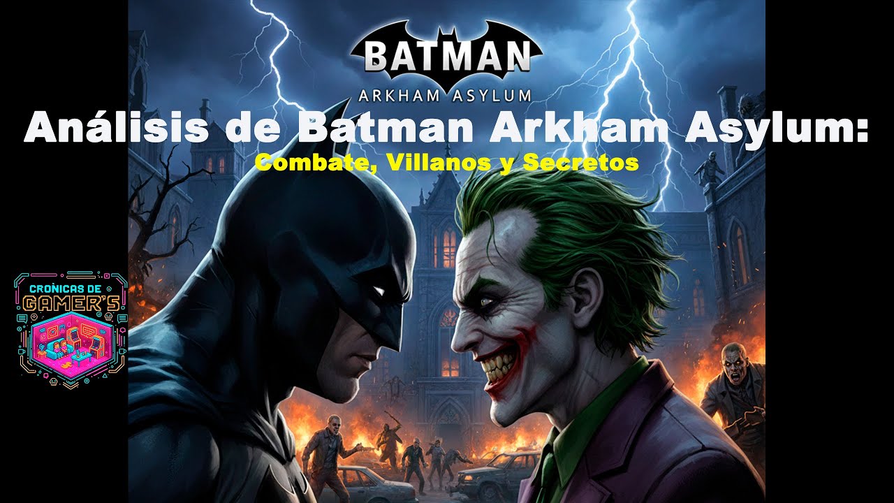 Análisis de Batman Arkham Asylum: Combate, Villanos y Secretos | Crónicas de Gamer's T1EP2