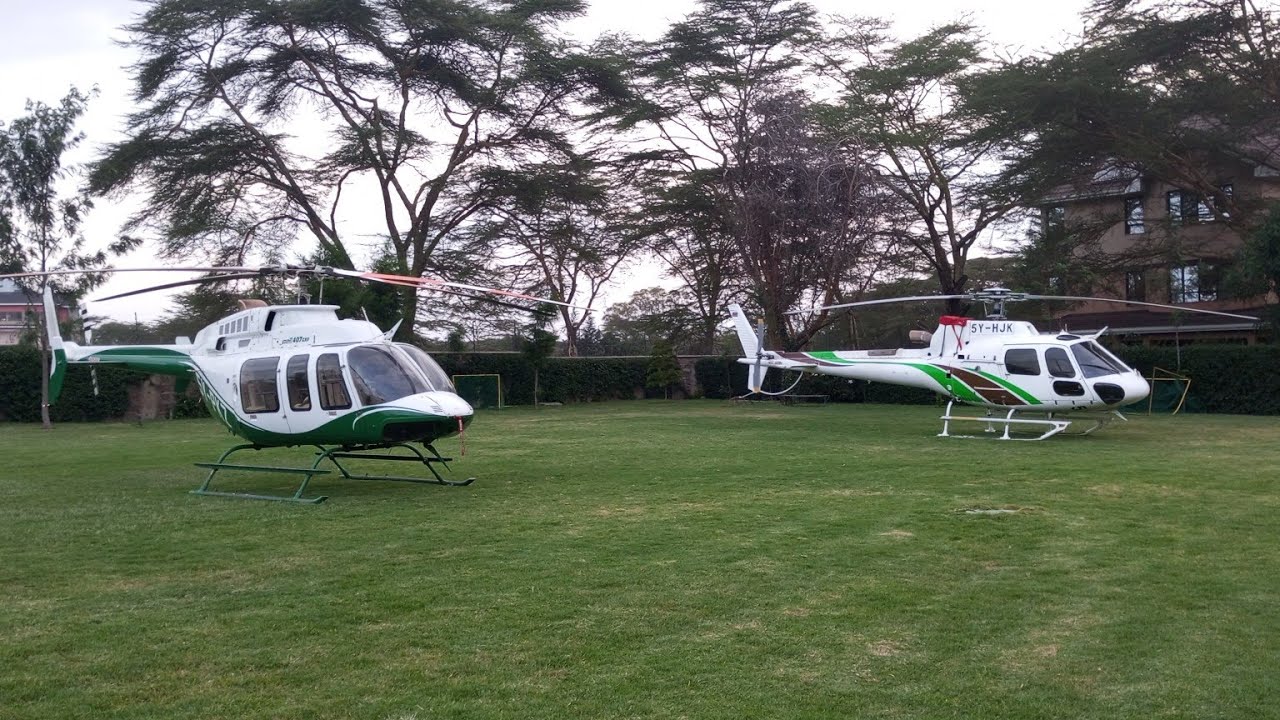 SAFARI RALLY HELICOPTERS! CHOPPERS FLOCK NAIVASHA TO SUPPORT 2022 SAFARI RALLY TEAMS | HELI SPECIAL
