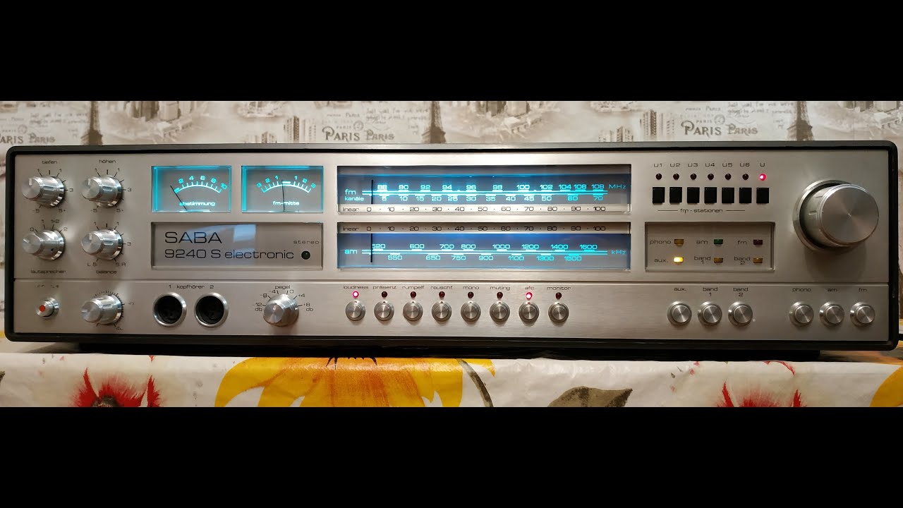 SABA 9240 S AM/FM Stereo Receiver