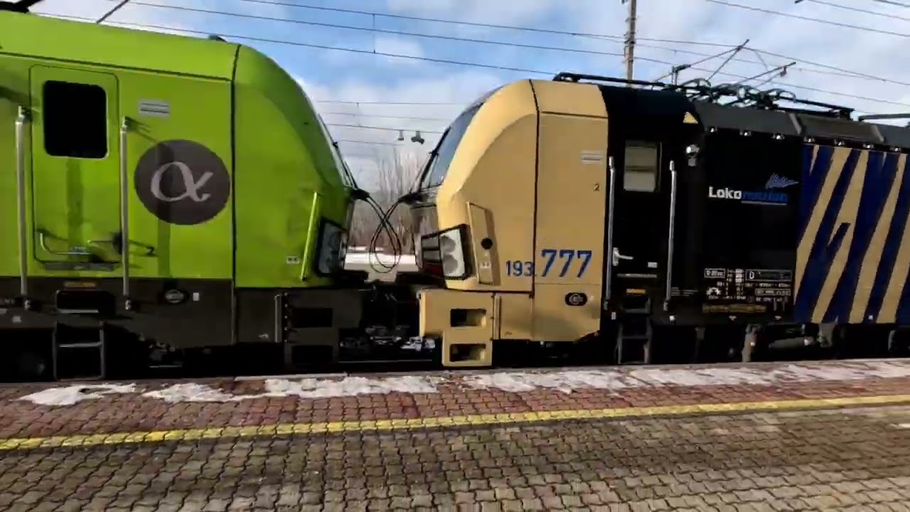 Züge in Kirchbichl Bahnhof