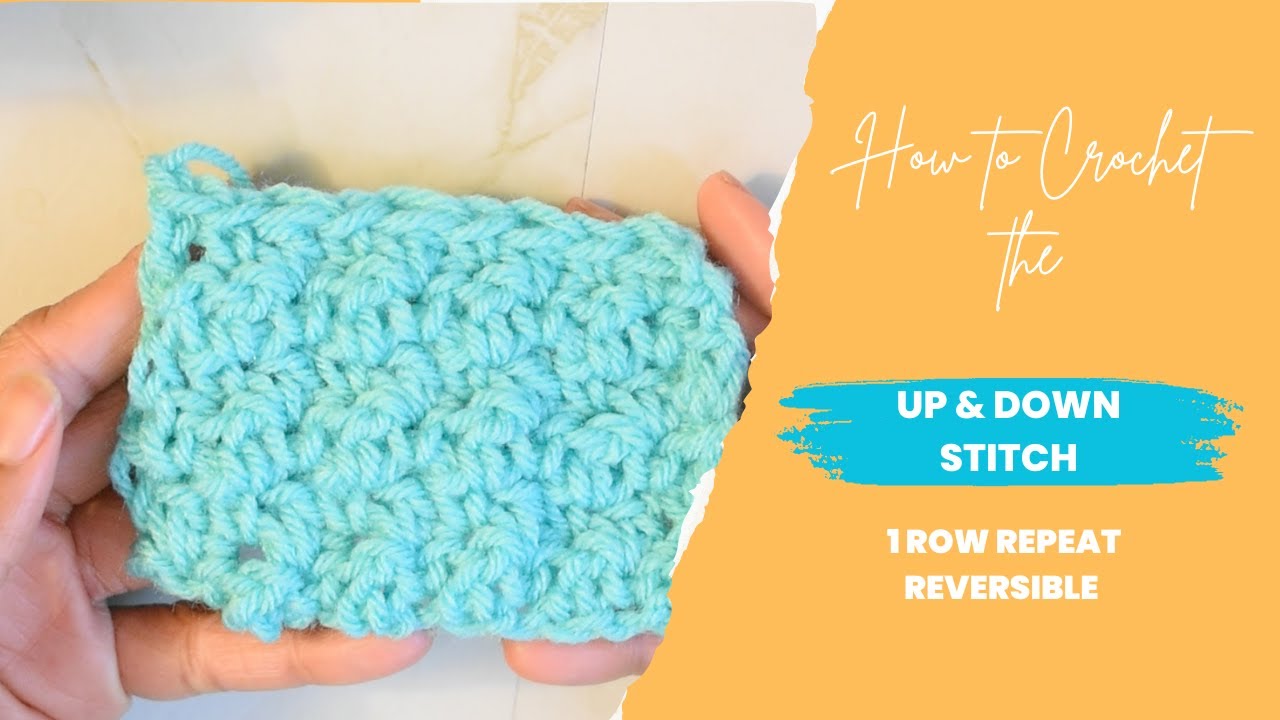 How to Crochet the Up and Down Stitch