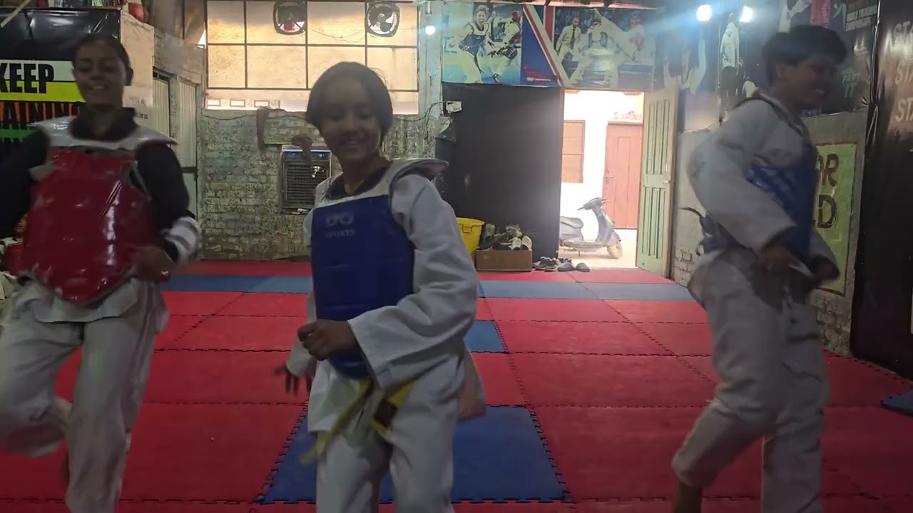 Stepping session with sound part 2
