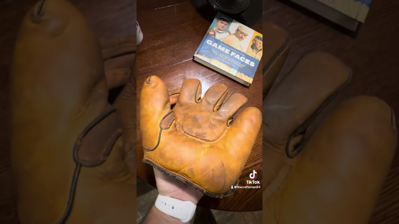 Vintage Baseball Glove 1940s - Help with info!