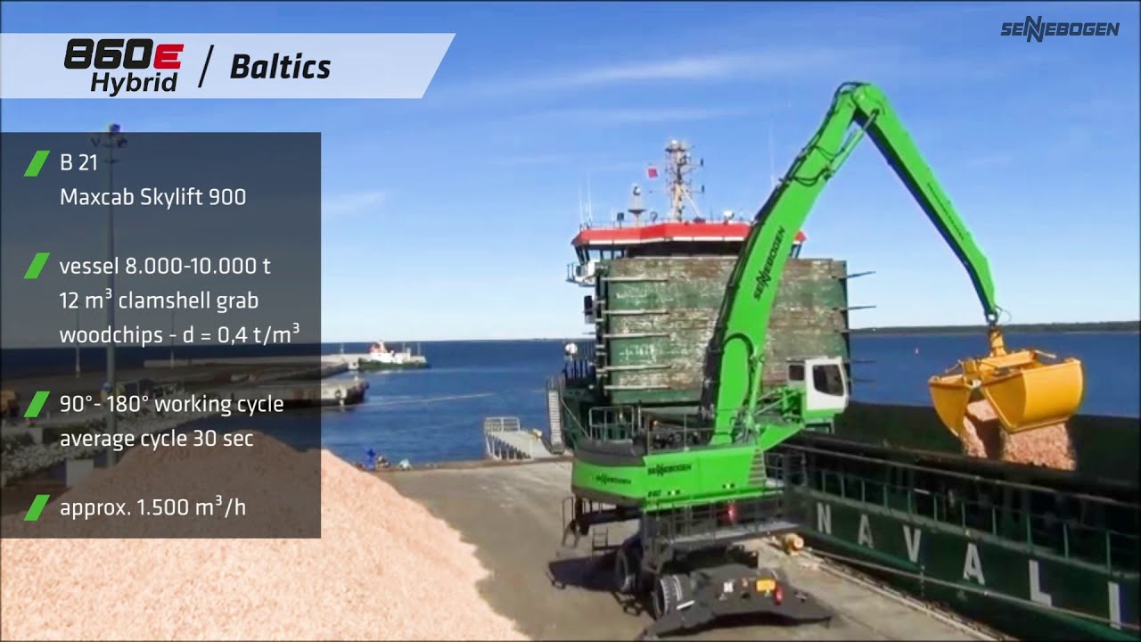 SENNEBOGEN 860 Hybrid - BIG PORT SKILLS in the Baltics
