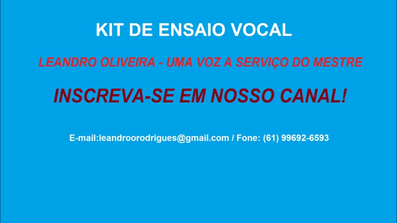 Jerusalém-BARÍTONO-Kit de ensaio vocal com fundo instrumental