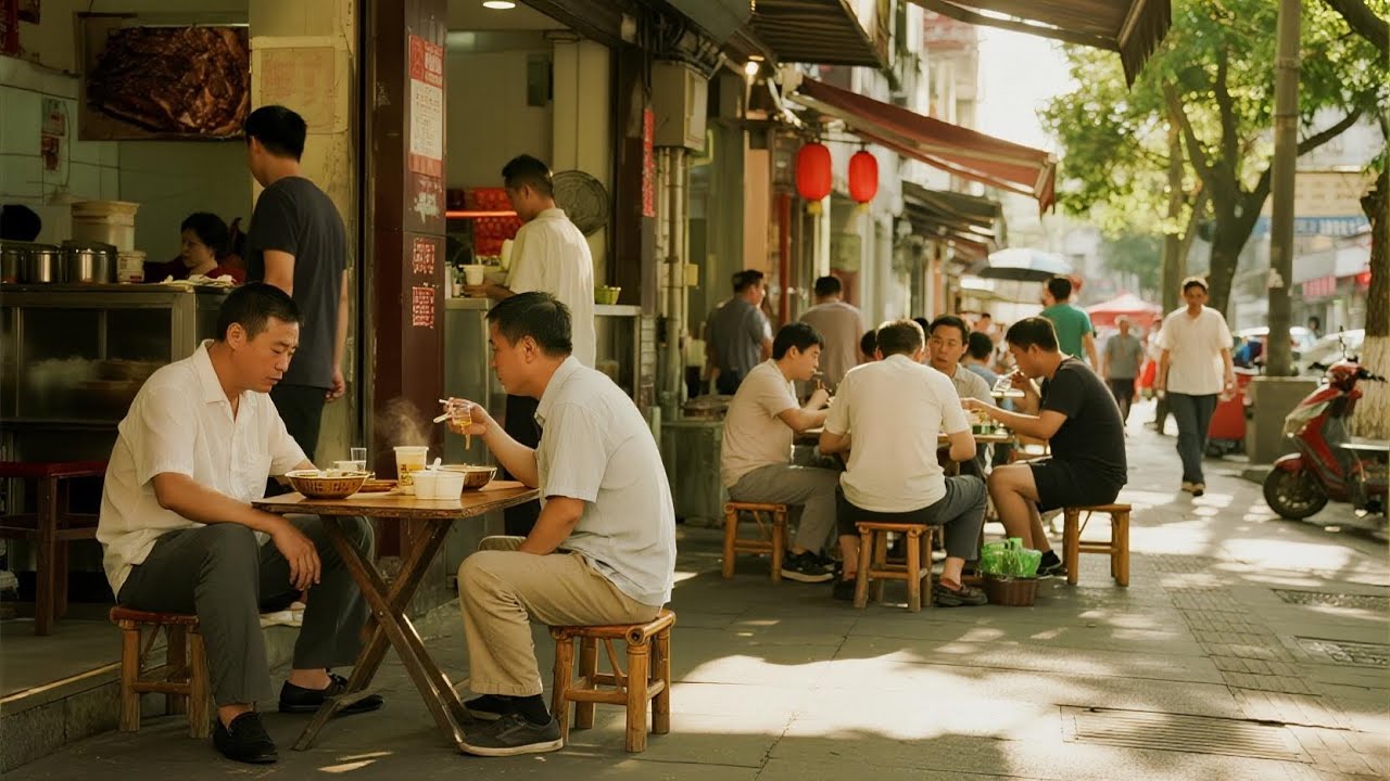 扬大旁喝早茶，年轻人的茶果然不一样【舟小九】