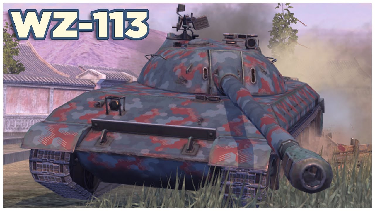 WZ-113 &bull; ON THE VERGE OF DEATH &bull; WoT Blitz Gameplay