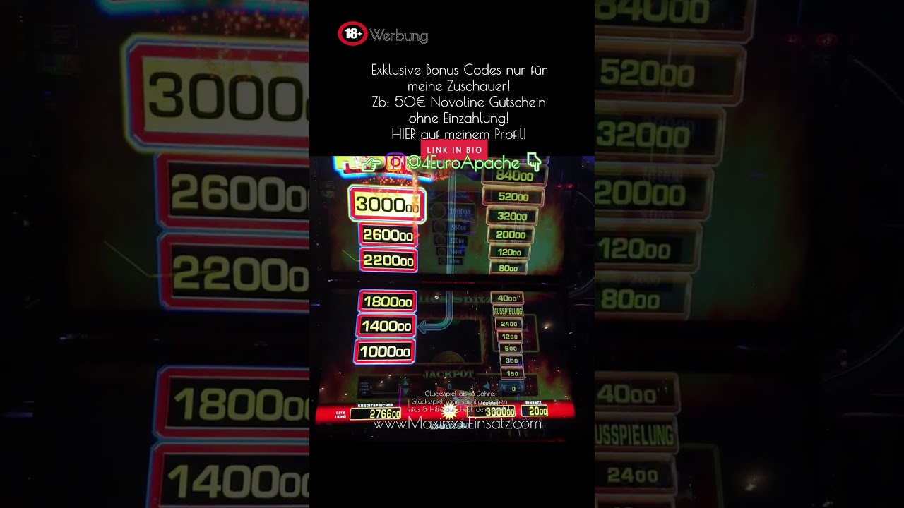 3000€ Risiko Leiter Merkur Spielbank auf 20€ 