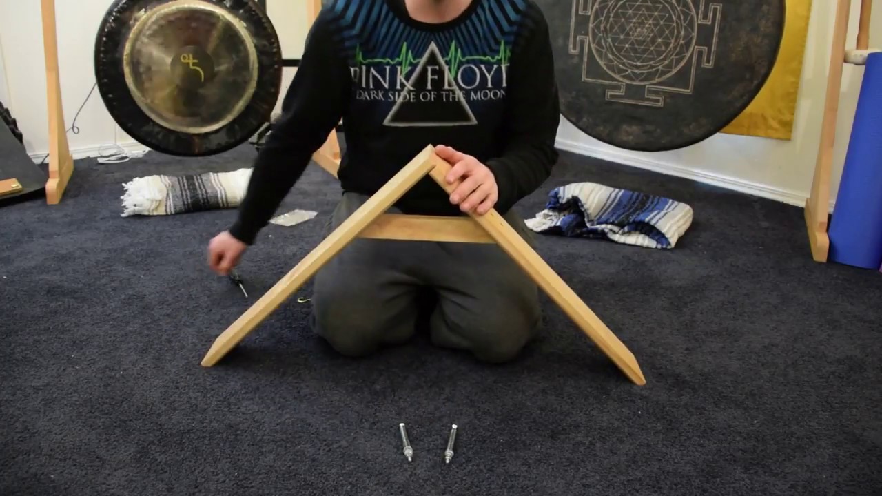 Assembly Instructions for the Great Wall Gong Hanger (Part 1) - Gongs Unlimited