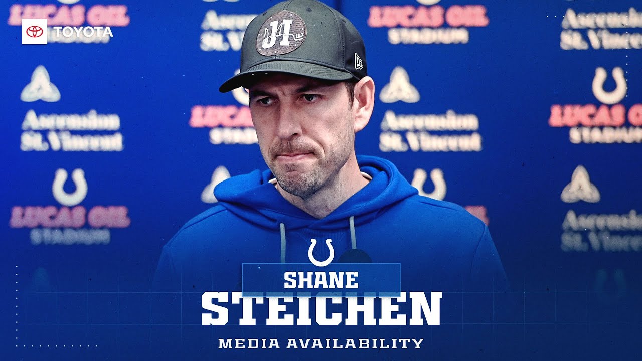 Shane Steichen Postgame Media Availability for Colts vs. Jaguars.