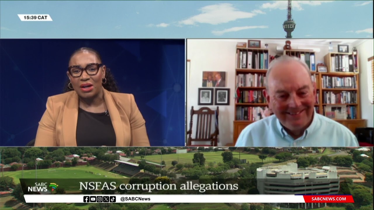Discussing NSFAS corruption allegations with Advocate Paul Hoffman