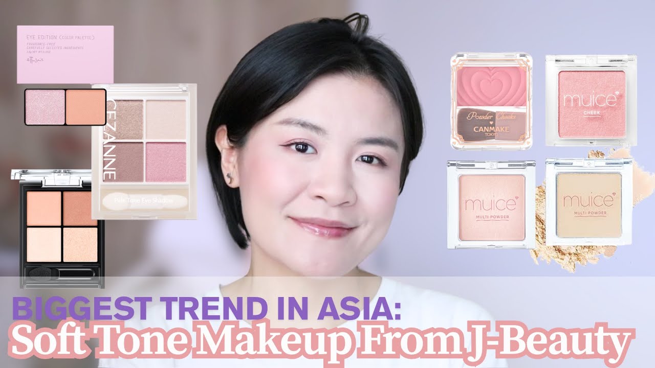 Trying Viral Soft Tone Makeup From J-beauty. Muice, Canmake, Cezanne, Ettusais, and more!