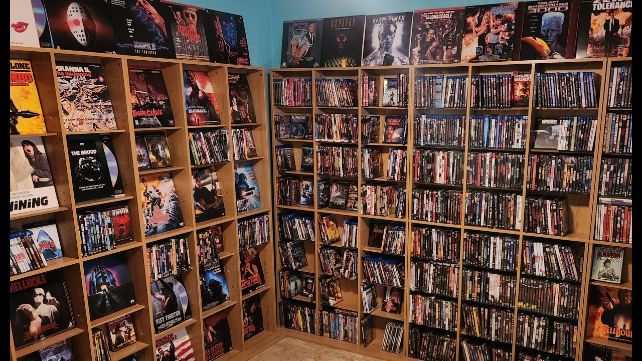 My 2025 Movie Room Tour and Video game Tour