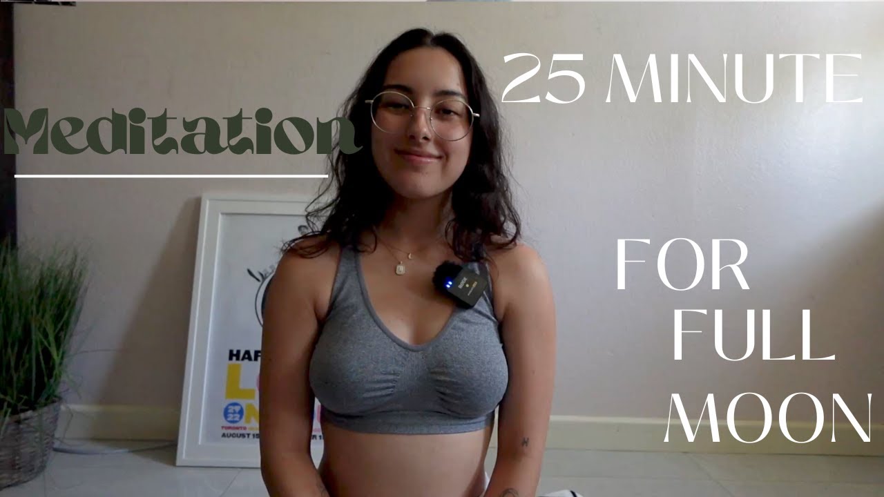 Full Moon in Libra Meditation ┃Relax in Stillness ┃25 Min