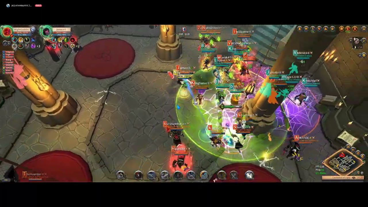 코좀 스태틱 다이브 3파전 + BRDM 스크림