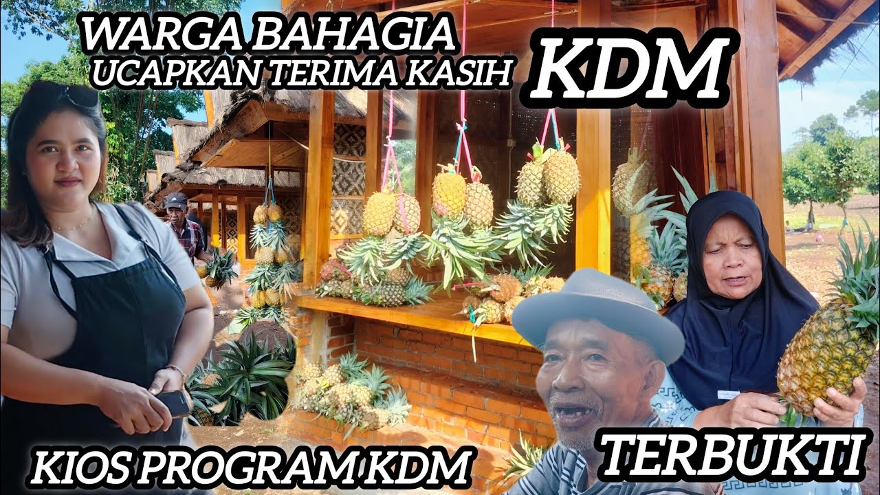 KDM GUBERNUR SEJUTA UMAT !! PEDAGANG BISA MENJUAL BARANG KEMBALI DI KIOS BARU PROGRAM KDM