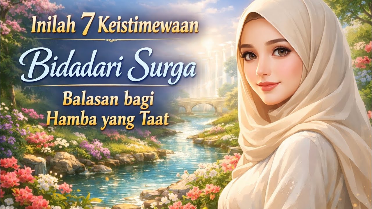 7 Keistimewaan Bidadari Surga: Jawaban Allah untuk Hati yang Terluka dan Bertahan