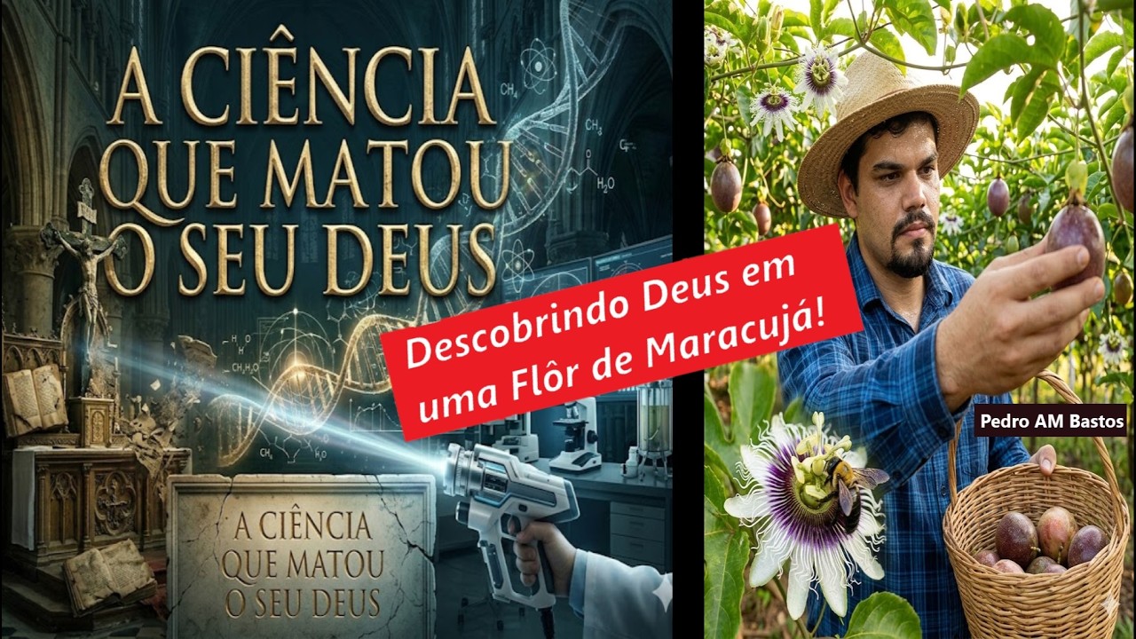 Se convertendo a Deus pela CIÊNCIA com Pedro AM Bastos, Marcos e Nicholas Eberlin