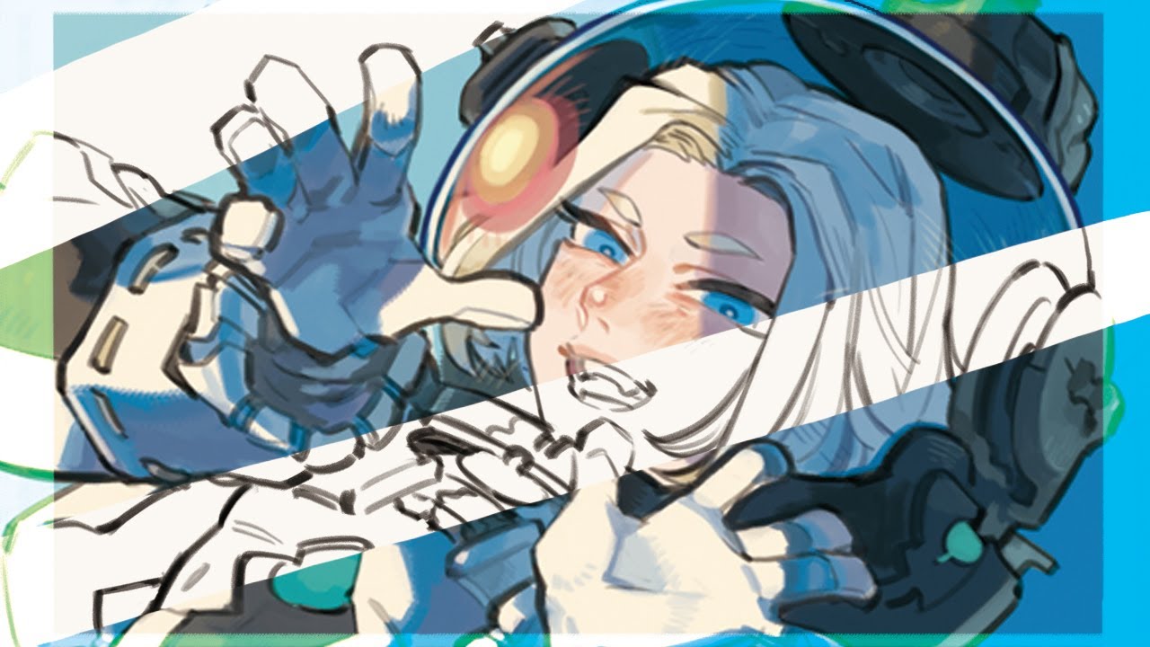 暖かな光 illustration making