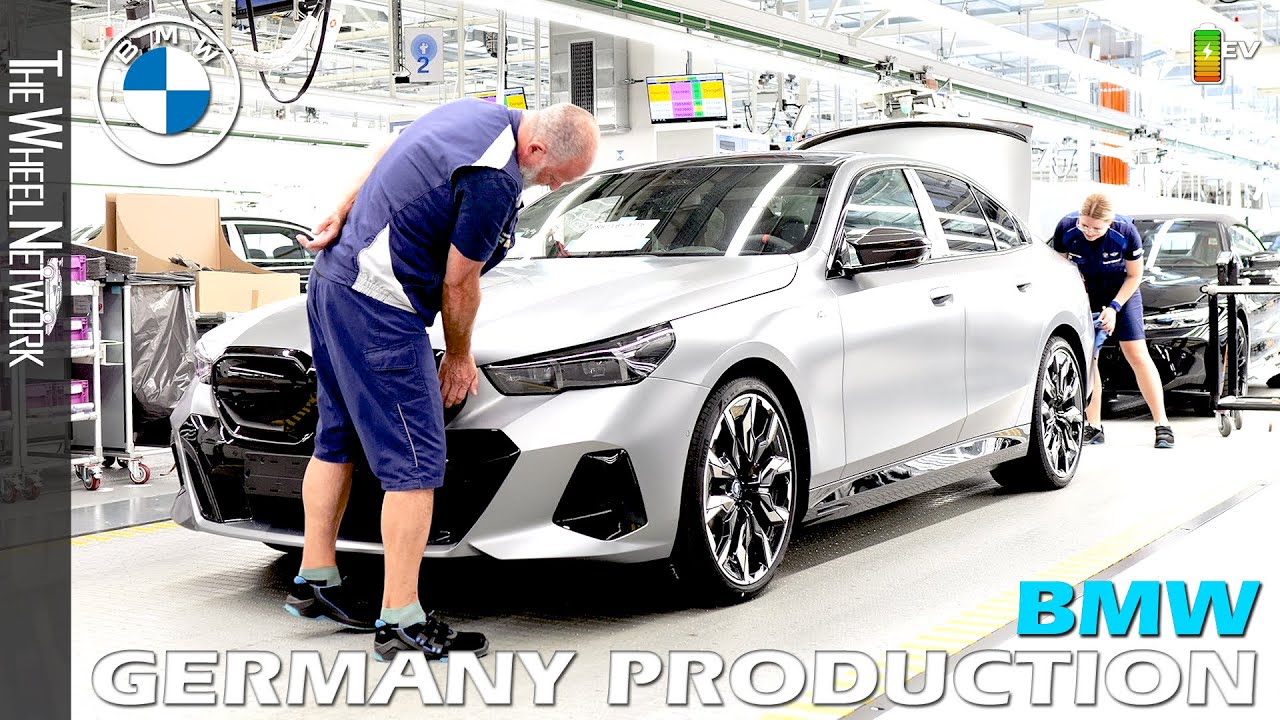 BMW i5 Production in Germany &ndash; All-New 2024 BMW 5 Series EV Manufacturing at the Dingolfing Plant