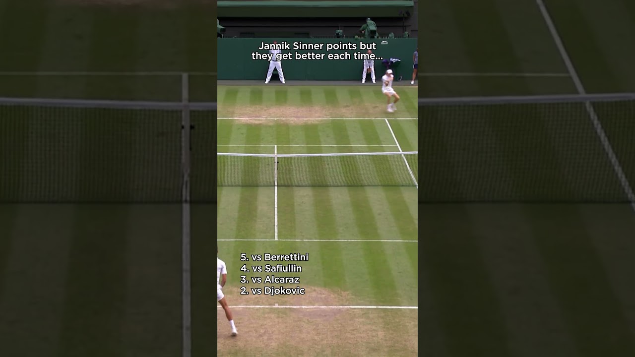 Jannik Sinner has it all 🎾🔥