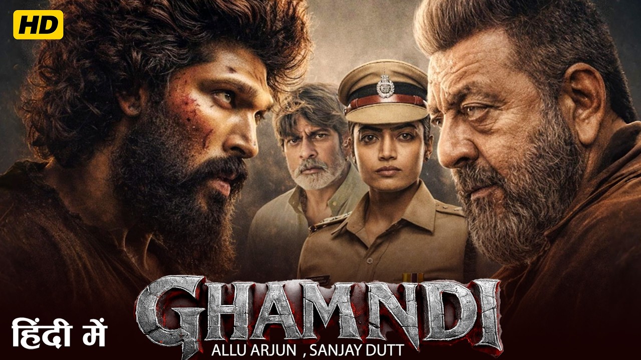 Ghamndi (Hindi Dubbed) Full Movie 2026 | Allu Arjun | New South Indian Hindi Dubbed Action Movies
