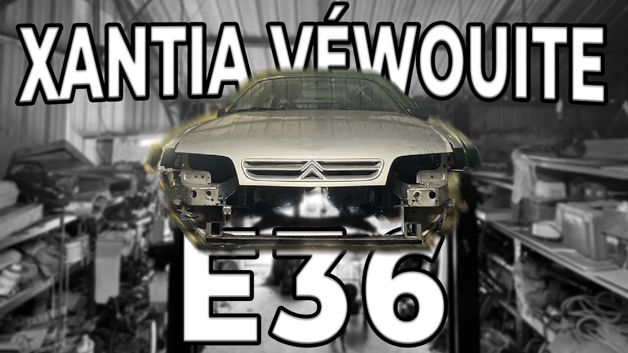 l'avant de cette Xantia s'identifie à une BMW E36