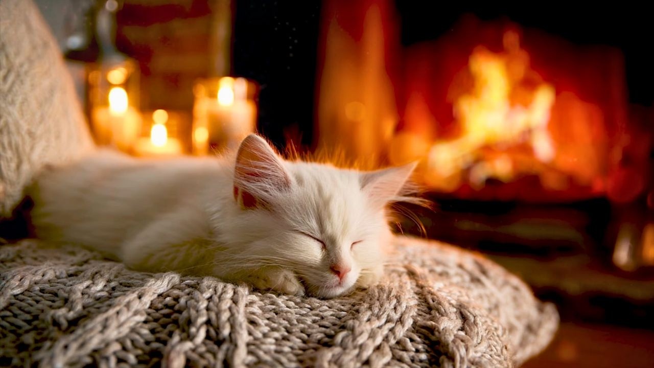 Calm & Cozy Sleep for Cats 🐾 Gentle Music & Soothing Sounds for Anxiety Relief