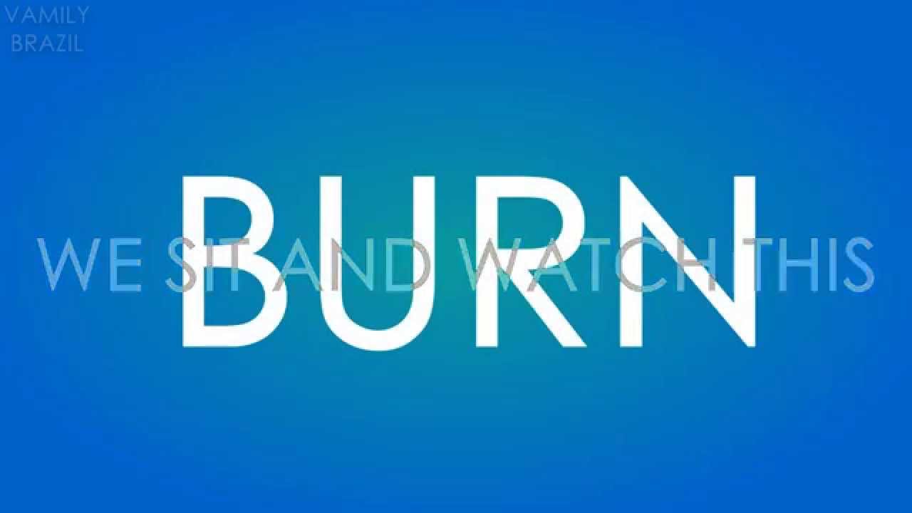 The Vamps - Burn (Lyrics Video)