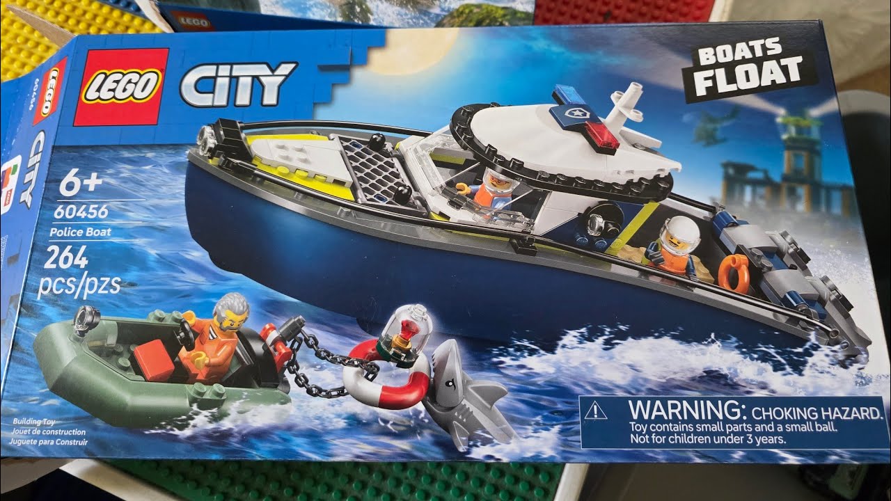 Lego City Police Boat 60456 review!