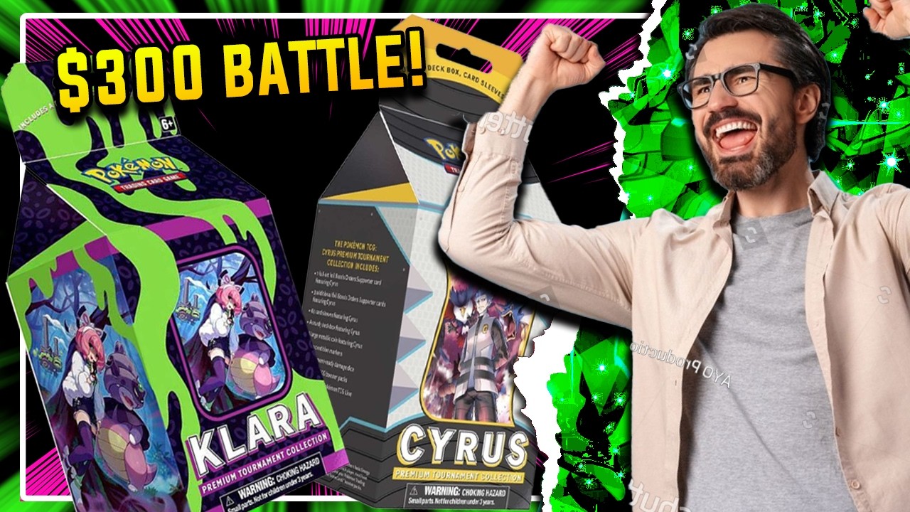 Pokemon Pack Battle! Whats better In 2026?! Cyrus VS Klara Premium Tournament Collection Opening!