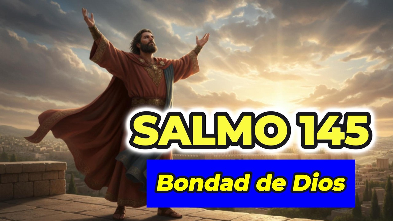 Salmo 145 🙏 Bondad y Misericordia de Dios | Oración de Alabanza y Acción de Gracias
