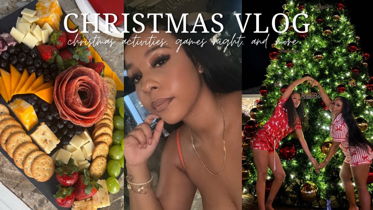 VLOG: WE GOT SO DRUNK! CHRISTMAS SHOWS + BIRTHDAYS + GAMES NIGHT *FUNNY AF*||Love Shae ♡