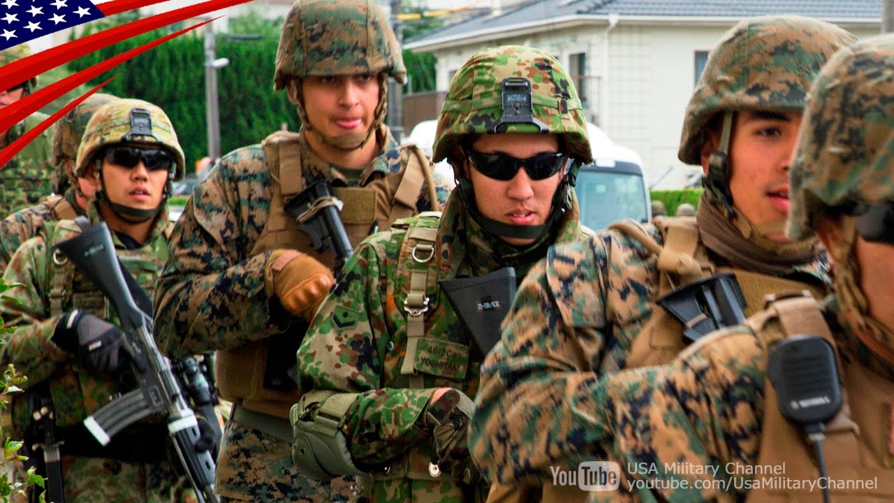 日米共同｢警護出動｣訓練・陸上自衛隊&米海兵隊 キーン･ソード2017 - US Marines & Japanese Forces Bilateral Base Defense Training