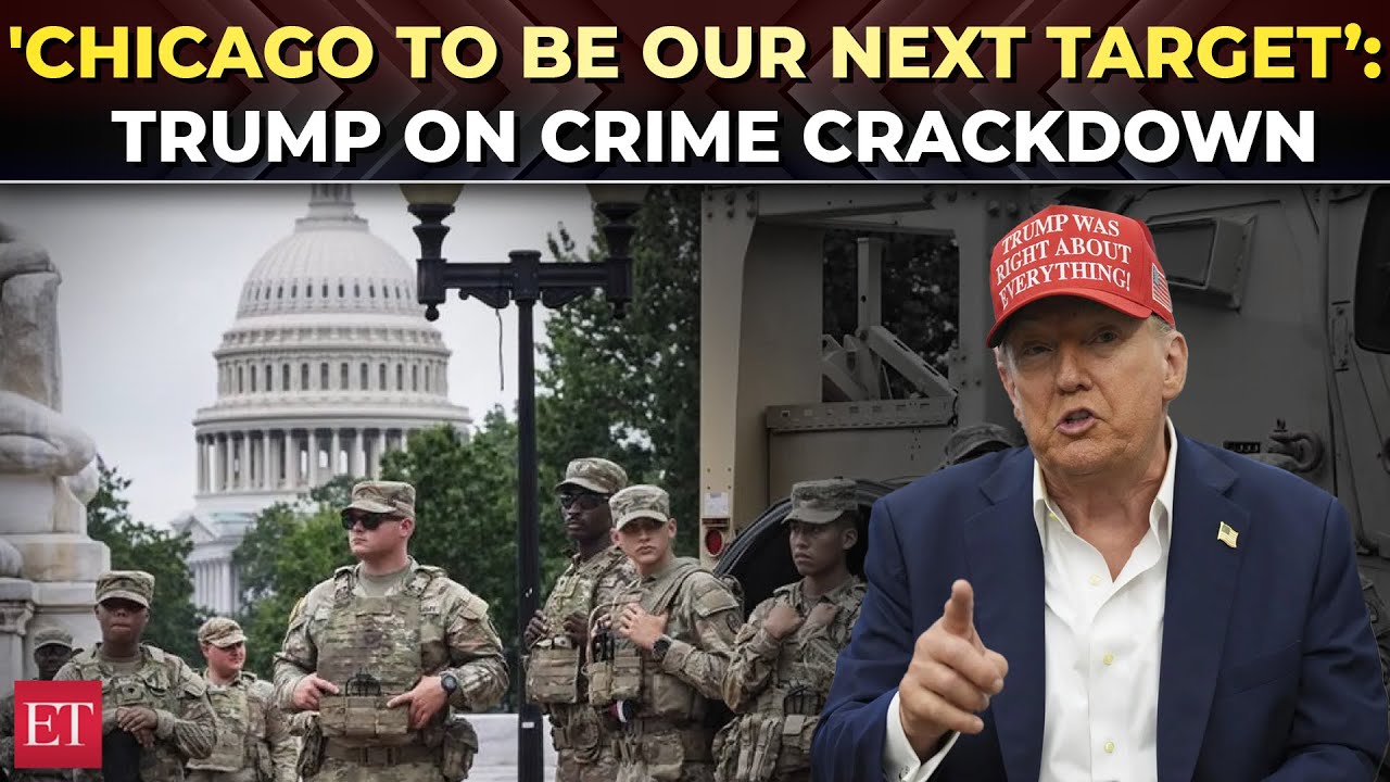 'Coming to Chicago!': Trump reveals next crime crackdown target as Hegseth orders arms for DC troops