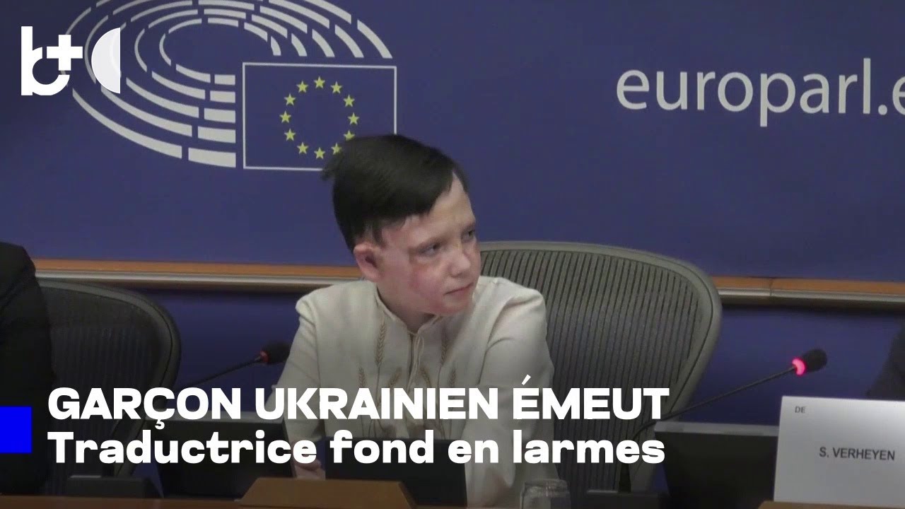 L'histoire touchante d'un Ukrainien de 11 ans qui a &eacute;mu les eurod&eacute;put&eacute;s