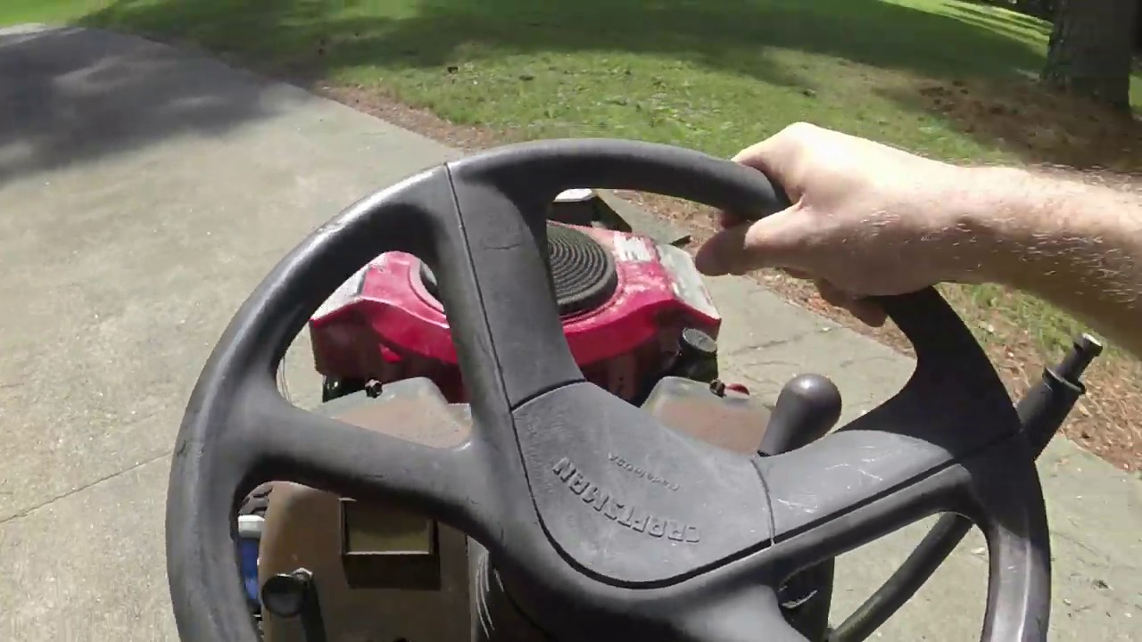 Craftsman Briggs opposed twin pt. 1: Setting governor, adjusting idle speed