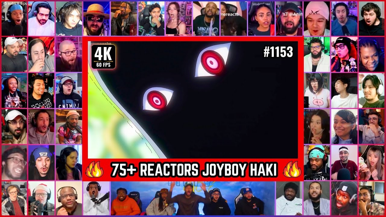 🔥75+ Reactors JOYBOY HAKI MEGA REACTION MASHUP - One Piece Episode 1153 Mega Reaction Mashup