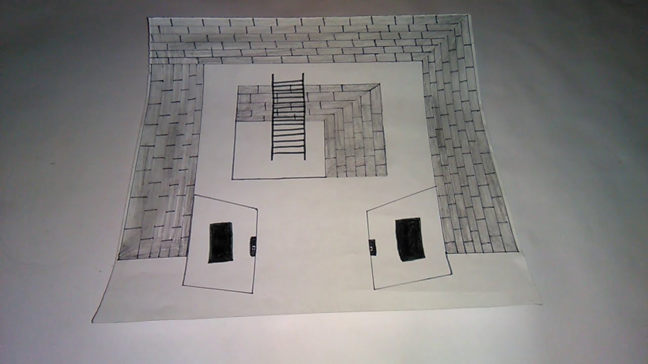 EASY DRAWING | STEP BY STEP | 3D WALLS | GO 2 Z