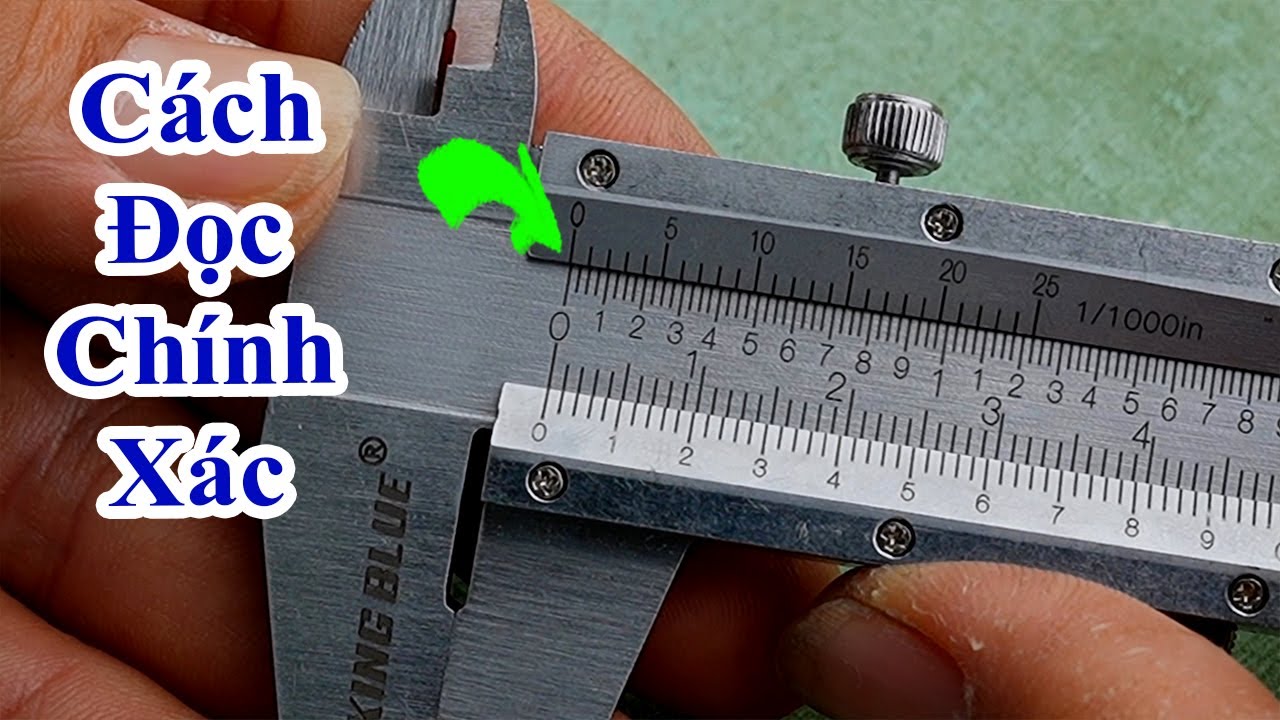 cách đọc số đo thước kẹp chính xác mà vẫn còn rất nhiều người nhầm, thước kẹp chính xác kingblue