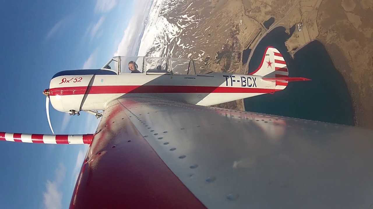 Yak 52 Stall turn practice