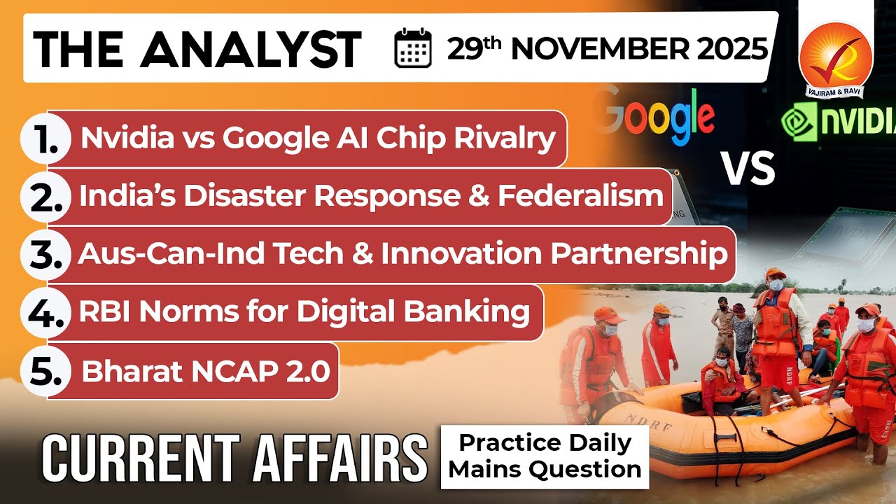 Current Affairs Today 29 Nov 2025 I UPSC Daily Current Affairs I The Hindu Analysis I The Analyst