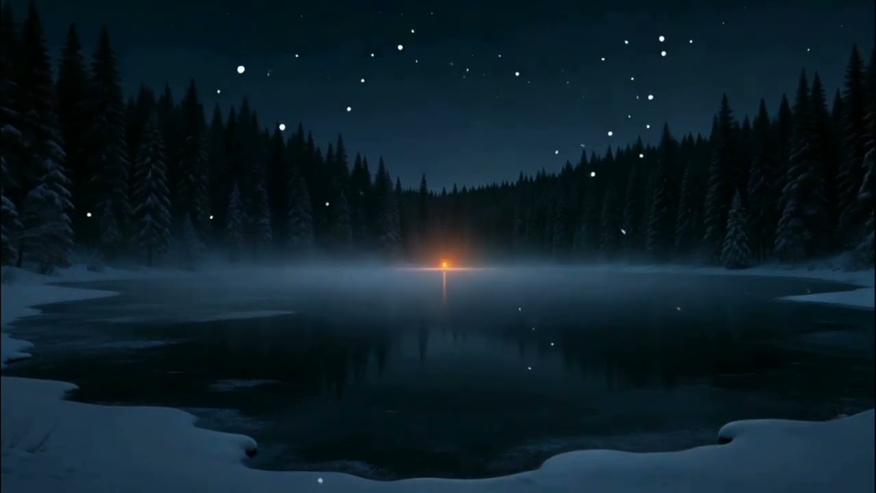 Evening Skate ❄️ Winter Sleep Music | Deep Rest with Delta Waves