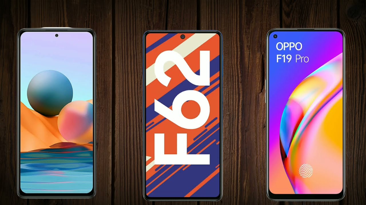 Redmi note10 pro max vs Samsung f62 vs OPPO F19 pro compare